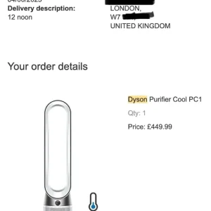 Dyson Purifier Cool PC1 - Image 4