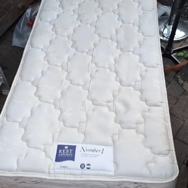 Rest Assured Single 3ft Bed with Headboard