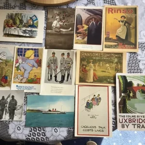 Various old postcards as shown in the pictures - Image 2