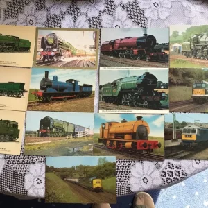 Various old postcards as shown in the pictures