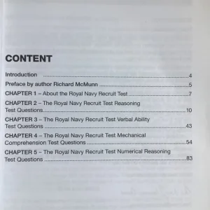 Royal Navy recruiting test book by Richard McMunn - Image 3