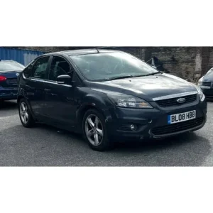 Ford Focus MK2 2008-2011 with broken lights, doors, bumper – grey