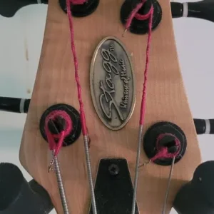 Stagg wooden crafted Bass guitar - Image 2