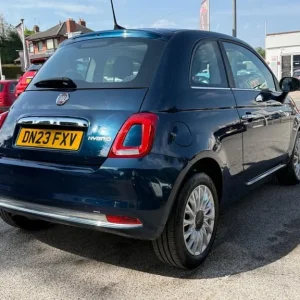 2023 Fiat 500 1.0 MHEV Euro 6 3dr Hatchback - Image 3