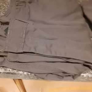 Mens 34S cargo work trousers charcoal