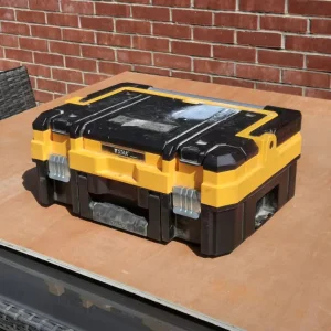 Dewalt TSTAK toolbox with organizer lid - Image 5