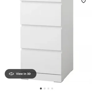 Malm 3 drawer chest - Image 5