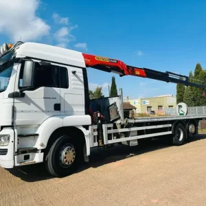 2013 MAN TGS 26.440 Double Sleeper Flat with Palfinger Crane - Image 8