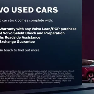 2025 Volvo EX40 Black Edition Electric Estate - Image 3