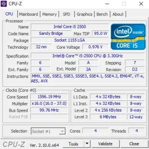 Asrock H61M-VG4 motherboard with i5-2500 CPU and DDR3 RAM - Image 5