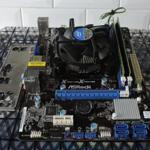Asrock H61M-VG4 motherboard with i5-2500 CPU and DDR3 RAM