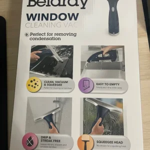 Beldray Cordless Window Cleaning Vacuum Rechargeable - Image 3