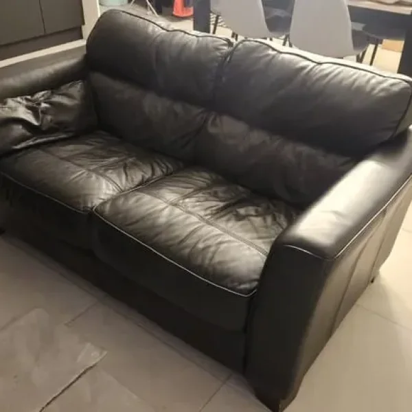 Leather sofas