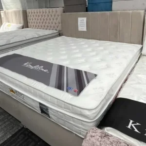 Double Divan Bed with Mattress – Ready to Use