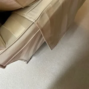 Multiyork large cream triple stripe sofa - Image 6