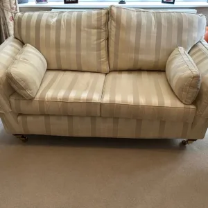 Multiyork large cream triple stripe sofa