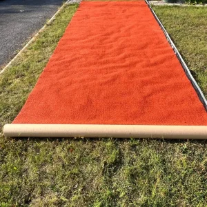 Off cut of tennis court astroturf