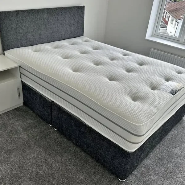Divan bed with ultra-soft top and storage drawers – Single, Small Double, Double, King Size