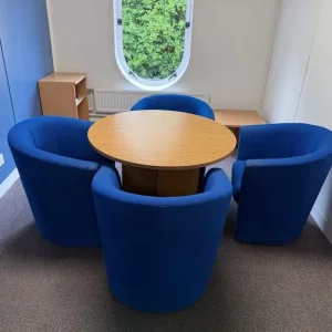 2 meeting room tables complete with chairs - Image 2