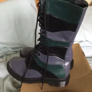 Dr Martens Nina Patchwork Leather Mid Calf Boots UK 5 EU 38 - Image 5