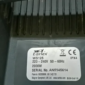 Earlex WS 125 wallpaper stripper - Image 3