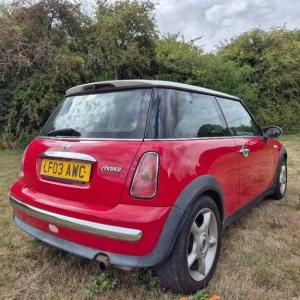 2003 MINI Hatch 1.6 Cooper 3dr Racing Red Manual - Image 5