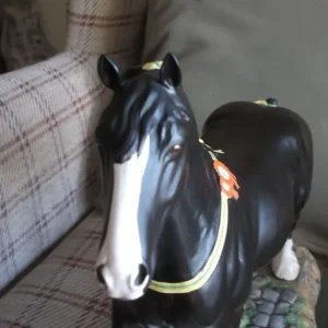 Large Royal Doulton Shire Horse Ornament 1995 - Image 6