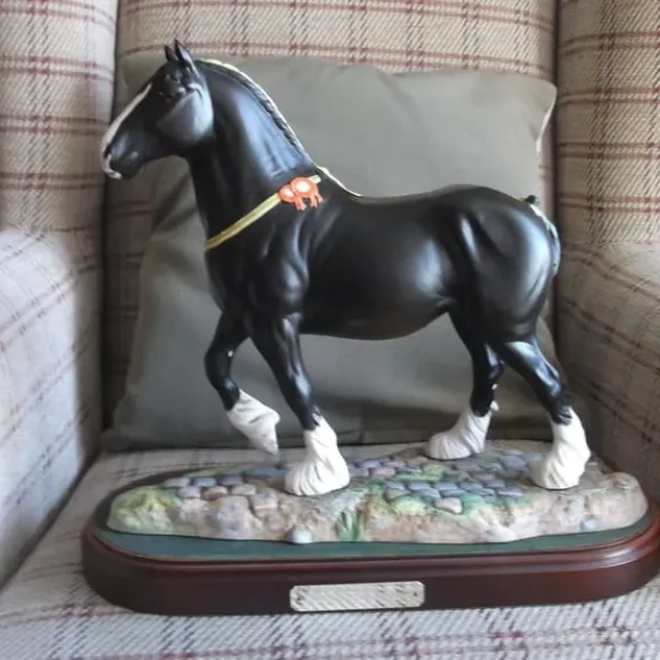 Large Royal Doulton Shire Horse Ornament 1995