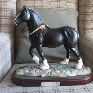 Large Royal Doulton Shire Horse Ornament 1995