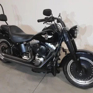2010 Harley-Davidson Flstfb Fatboy Lo Special 1584 Black - Image 3