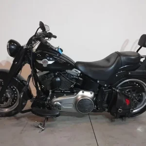 2010 Harley-Davidson Flstfb Fatboy Lo Special 1584 Black - Image 6