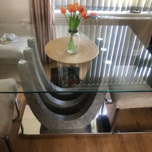 Dining table and matching side table