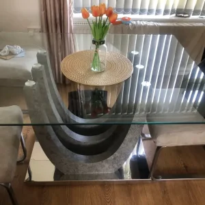 Dining table and matching side table