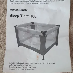 Travel Cot - Image 4