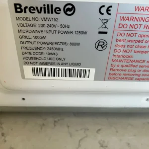 Breville microwave with grill - Image 2
