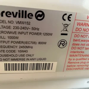 Breville microwave with grill - Image 4