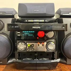 Philips FW-P750/22 Mini HiFi System – CD, Cassette, Radio – Like New, Rare Vintage - Image 2