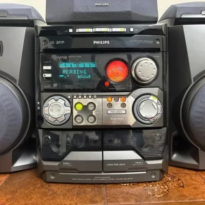 Philips FW-P750/22 Mini HiFi System – CD, Cassette, Radio – Like New, Rare Vintage - Image 3