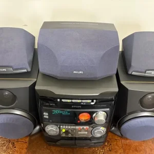 Philips FW-P750/22 Mini HiFi System – CD, Cassette, Radio – Like New, Rare Vintage - Image 6