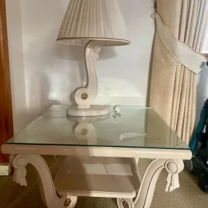 Italian dining table and chairs with sideboard - Image 8