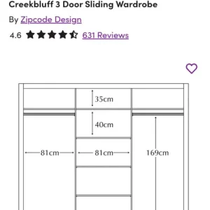 Large wardrobe - Image 3
