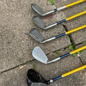 Dunlop Loco Junior and Young Gun Junior Flex Right Handed Golf Clubs with Bag - Image 5