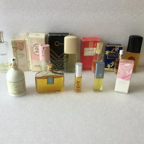 Vintage Perfume & Aftershave Set – 12 Bottles, EDP & EDT