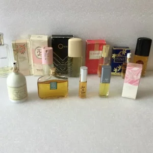 Vintage Perfume & Aftershave Set – 12 Bottles, EDP & EDT