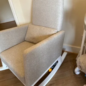 Obaby High Back Rocking Nursing Chair - Oatmeal - Image 2