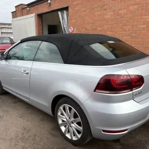 2012 Volkswagen Golf 1.6 TDI BlueMotion Tech SE Silver Cabriolet - Image 6