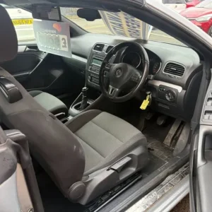 2012 Volkswagen Golf 1.6 TDI BlueMotion Tech SE Silver Cabriolet - Image 8