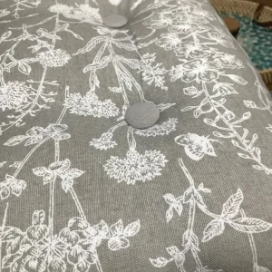 Laura Ashley Lisette Steel reversible seat pads and PVC table cloth - Image 4
