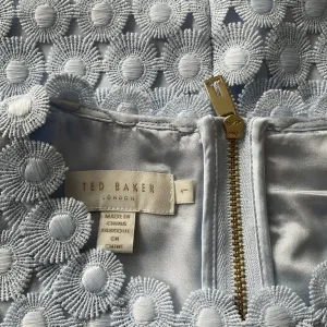 Ted Baker Wedding Guest Dress Light Blue Size 8 Lace Trim - Image 6