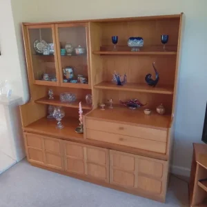 Vintage Nathan mid century cabinet with cupboards, drawers and shelves - Image 4